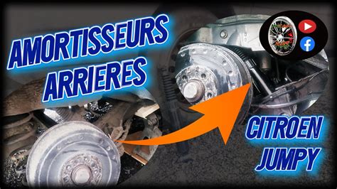 Tuto Changer les amortisseurs arrières sur citroen jumpy YouTube