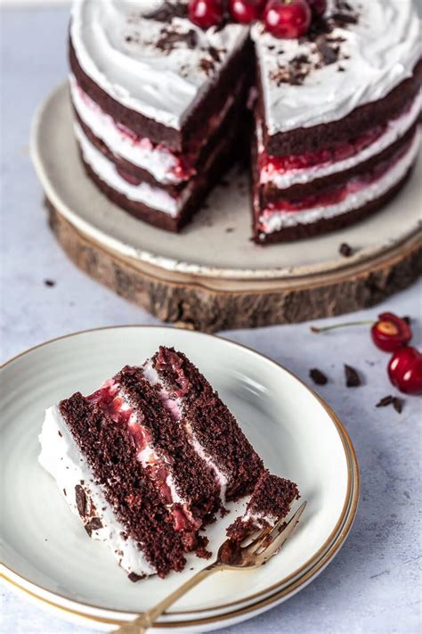 Vegan Black Forest Naked Cake Artofit