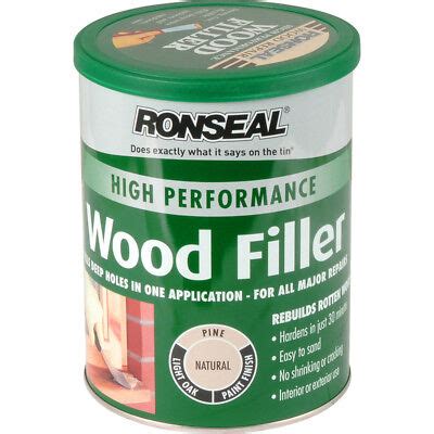 G Ronseal Haute Performance Pi Ce Naturel Bois Remplissage