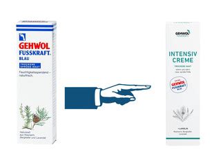 Gehwol blue blau goluboy gevol