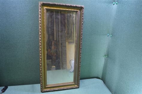 Купить Старинное зеркало в раме. 60см х 30см. 1920-е годы. СССР. в ...