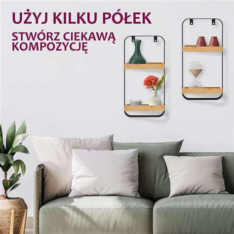 Подвесная полка книжный шкаф настенный подвесной бамбуковый лофт в ...