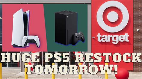 Huge Target Ps5 Restock Happening Tomorrow Playstation 5 Restocking