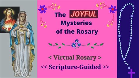 The JOYFUL Mysteries - Virtual Rosary, Monday Rosary, Saturday Rosary ...