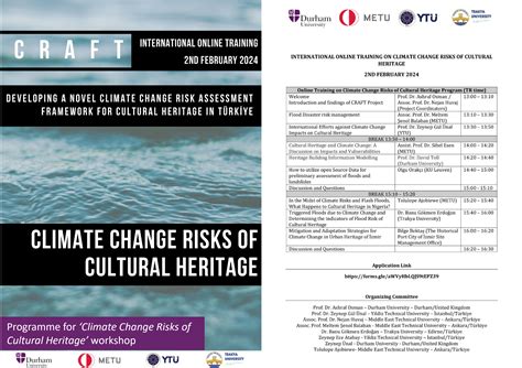Climate Change Risks of Cultural Heritage - Durham University