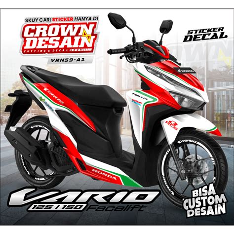 Jual Stiker Decal New Vario 150 125 2018 Decal Vario New Sticker