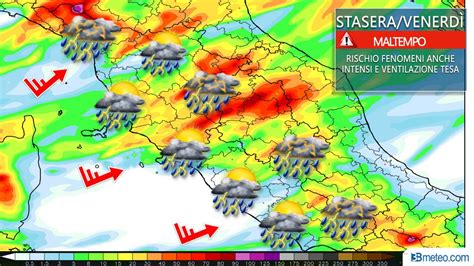 Meteo Forti Temporali In Arrivo Su Toscana E Lazio Dettagli B Meteo