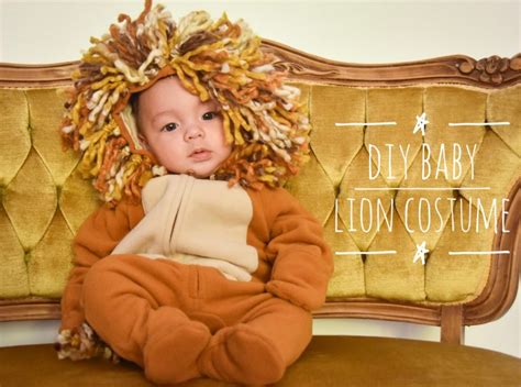 DIY Baby Lion Costume – Eclectic Spark