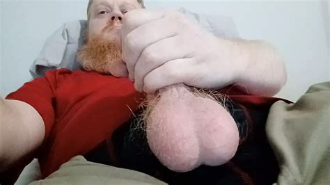 Stroking My Big Cock For You Johnnyred883 Big Dick Ginger Redhead Fire Crotch Auburn Gay Porn