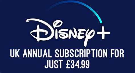 How To Get A Disney+ UK Annual Subscription For Just £34.99 - Disney ...