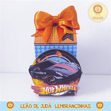 Caixinha Para Festa Tema Hot Wheels Elo7 Produtos Especiais