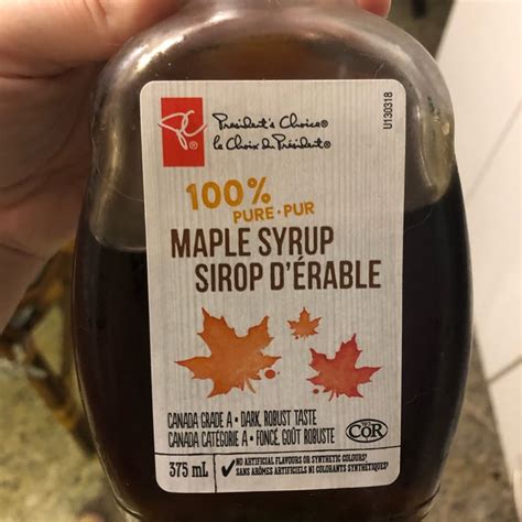 Pc Presidents Choice Maple Syrup Reviews Abillion