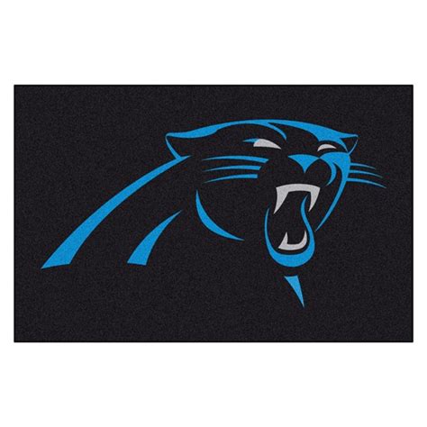 Carolina Panthers Molded Chrome Emblem Panthers Logo Dragon Sports