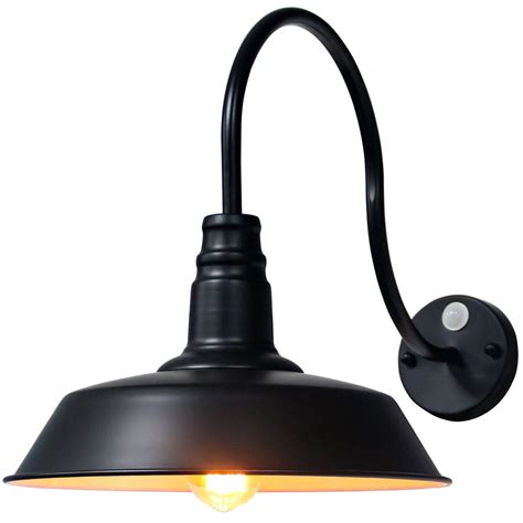 Black Gooseneck Exterior Light At Clara Stamps Blog