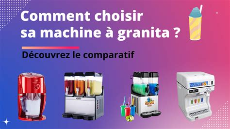 Les Meilleures Machines Granita Comparatif Et Guide