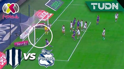 Barrida De Najar Y El Poste Evitan El Gol Rayadas 1 0 Puebla Liga