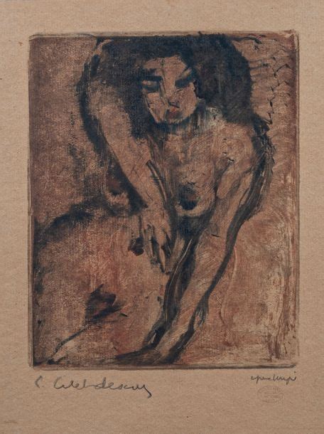 Pierre Combet Descombes Nude De Face MutualArt