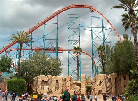 Goliath Review Of Six Flags Magic Mountain Coaster