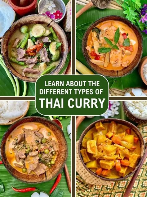 Different Types Of Thai Curry Explained