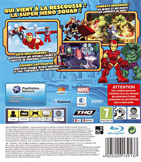 Marvel Super Hero Squad The Infinity Gauntlet Box Shot For Ds Gamefaqs