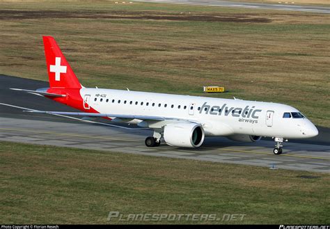 HB AZG Helvetic Airways Embraer E190 E2 ERJ 190 300 STD Photo By