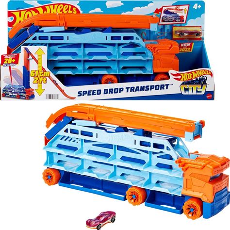 Mattel Hot Wheels Tahač s vysokou dráhou cm KIDS cz