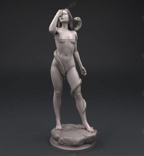 D Stl Model D Naked Woman Stl Files Stl For Printing D Printer And Printing Files Sexy Eva
