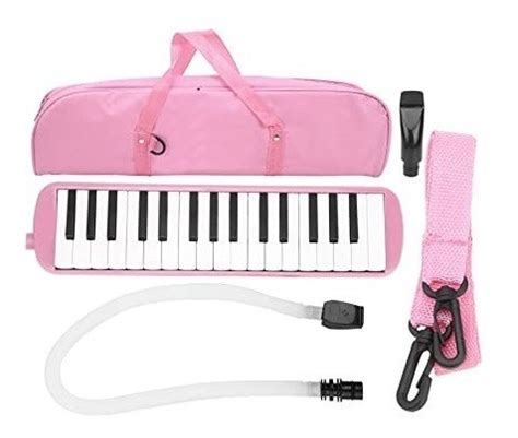 Melodica Notas Rosada Con Estuche Cuotas Sin Inter S