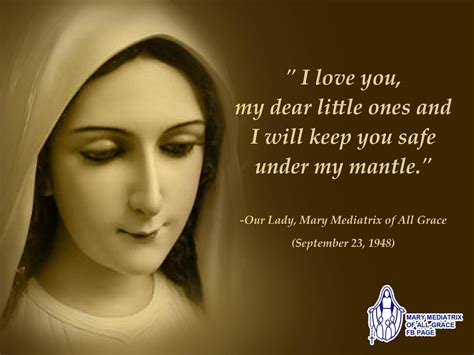 Pin By Erm On Mary Mother Mary Quotes Blessed Mother Mary Catholic