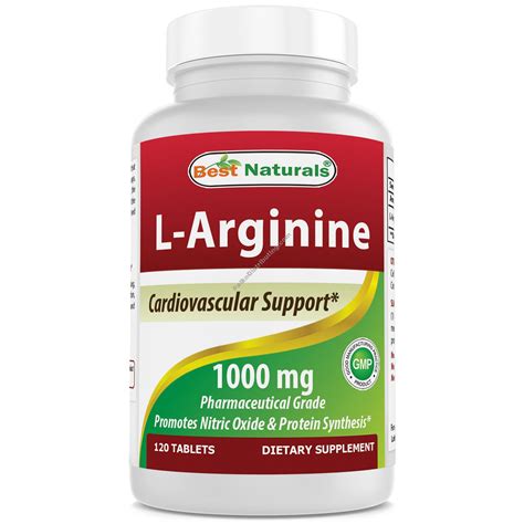 L-Arginine 1000 mg by Best Naturals 614613 : Items | Palko Services ...