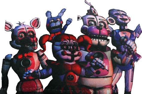 Fnafsl Animatronics By Yinyanggio1987 On Deviantart