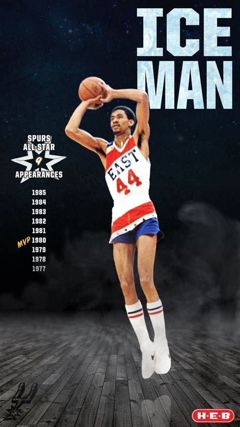 Pin by Wilbur Durham on Ballin | Basketball legends, George gervin, Nba ...