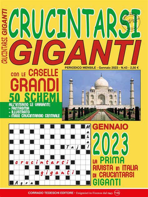 Crucintarsi Giganti N 43 SPREA EDITORI