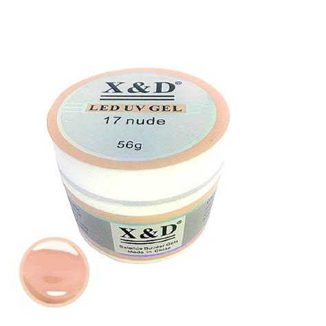 Gel X D Alongamento De Unhas 17 Nude 56g Shopee Brasil