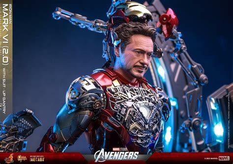 Hot Toys The Avengers Iron Man Mark Vi Ver And Suit Up Gantry Figure Set Mms D