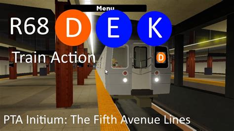 Pta Initium The Fifth Avenue Lines R D E K Lines Train Action