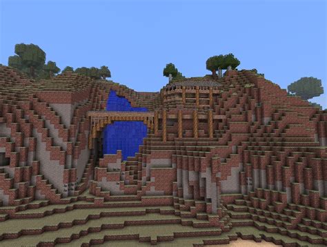 Hillside Village Minecraft Map