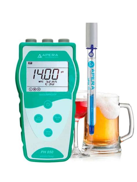 Medidor De Ph Portátil Para Hacer Bebidas Equipado Con Labsen® 213