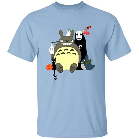 Studio Ghibli Totoro And Friends T Shirt Ghibli Store