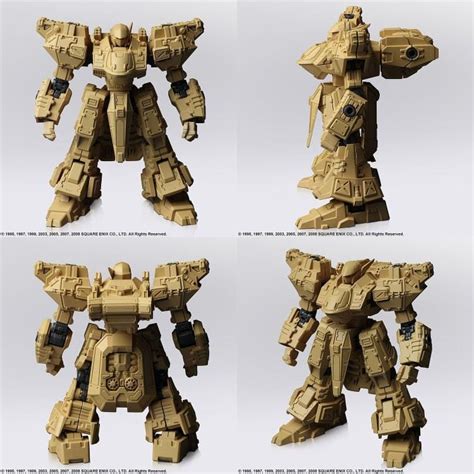 Front Mission Structure Arts Vol2 Box Of 4 Model Kits Usa Gundam Store