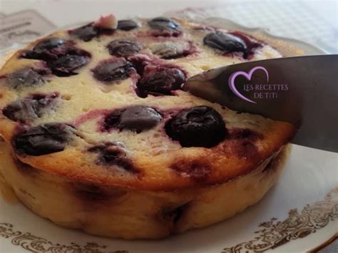 Clafoutis Au Yaourt Et Cerises Les Recettes De Titi