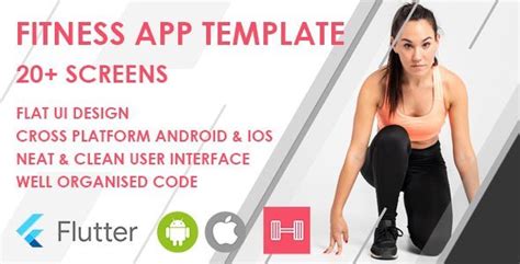 Flutter Fitness App Template Flutter Sport Fitness App Template Code