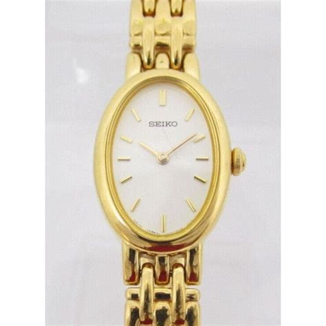 Women Seiko Quartz Wr Analog 19mm Dial Causal Watch G30 1n00 Etsy