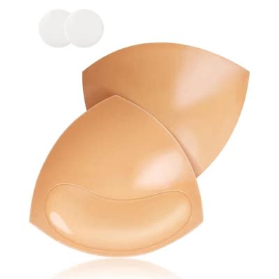 Niidor Double Sided Sticky Bra Inserts Reusable Push Up Lift Self Adhesive Bra Pads For Bikini
