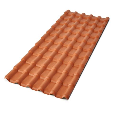 Telha De Pvc Plan Terracota X Mm Maxplast