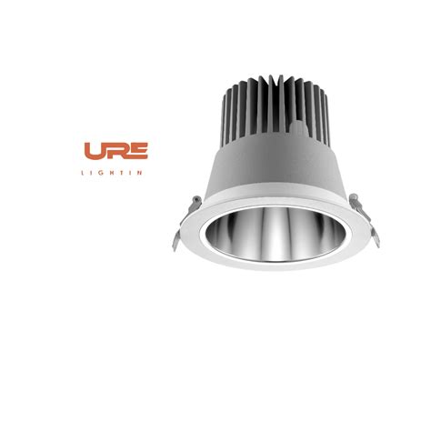 anti glare led downlight heat resistant rimless led light energy saving