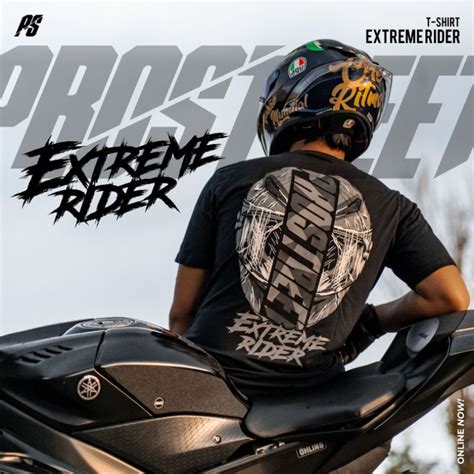 Jual T Shirt Prostreet Extreme Rider New Original Shopee Indonesia