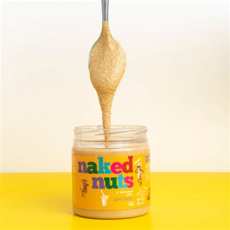 Pasta De Mix De Nuts Sabor Leite Em Pó 450g Naked Nuts em Promoção na Americanas