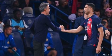 Psg Luis Enrique F Licite Les Efforts De Ses Joueurs Ligue