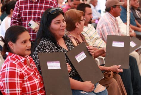 Familias De Ejido Palo Bola Reciben De Vcc T Tulos De Propiedad